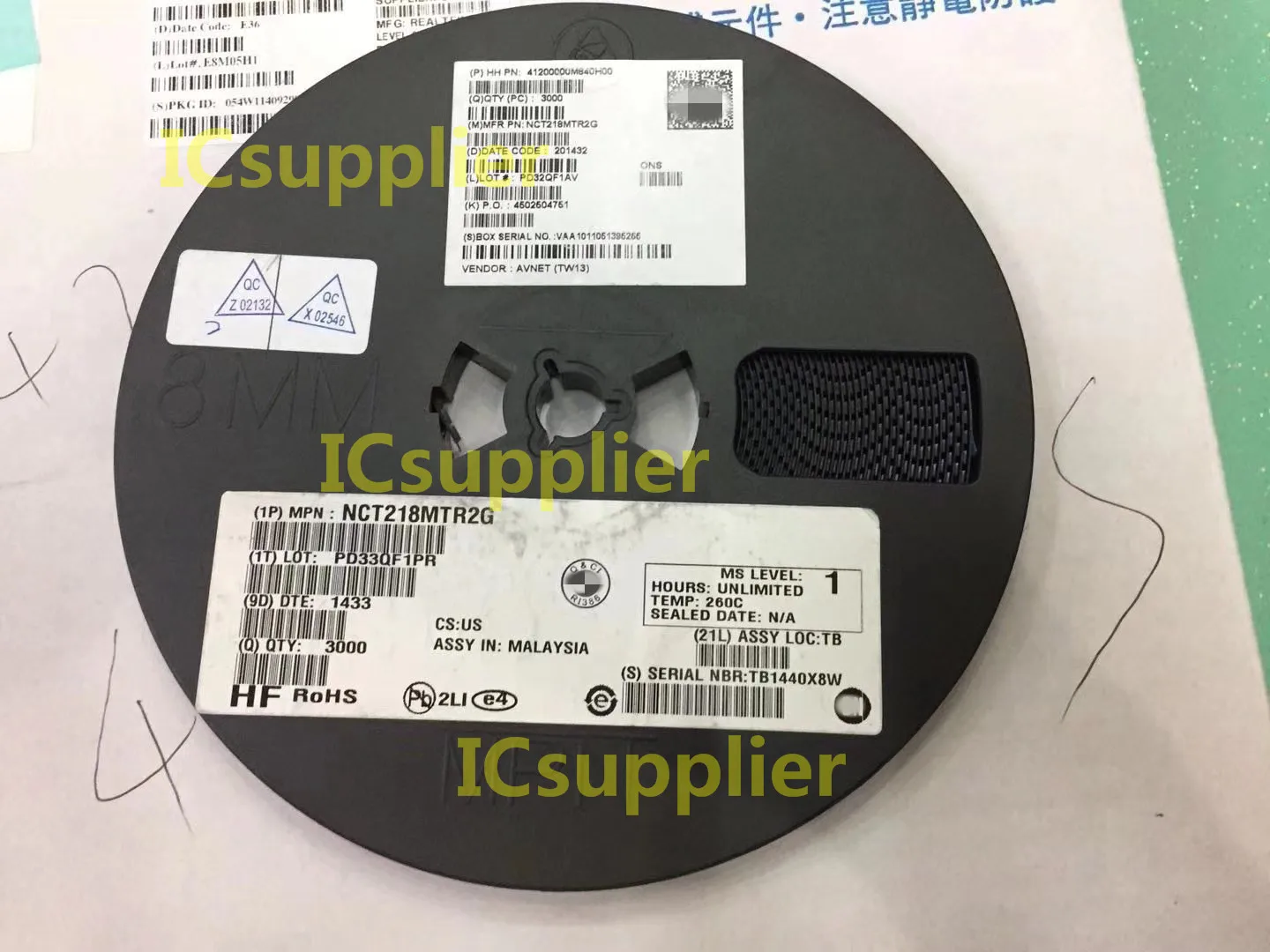 2 wire i2c 8 pin wdfn 10 pcs lote 02