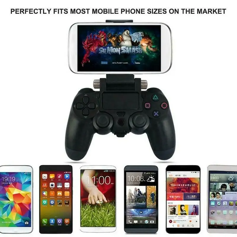 Держатель для телефона зажим складной Прочный кронштейн PS4 DualShock беспроводной