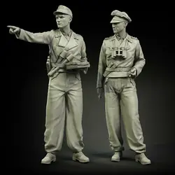 1/35 древние близкие боевые полицейские набор включает 2 модельная фигурка из смолы наборы миниатюрные gk Unassembly Неокрашенный