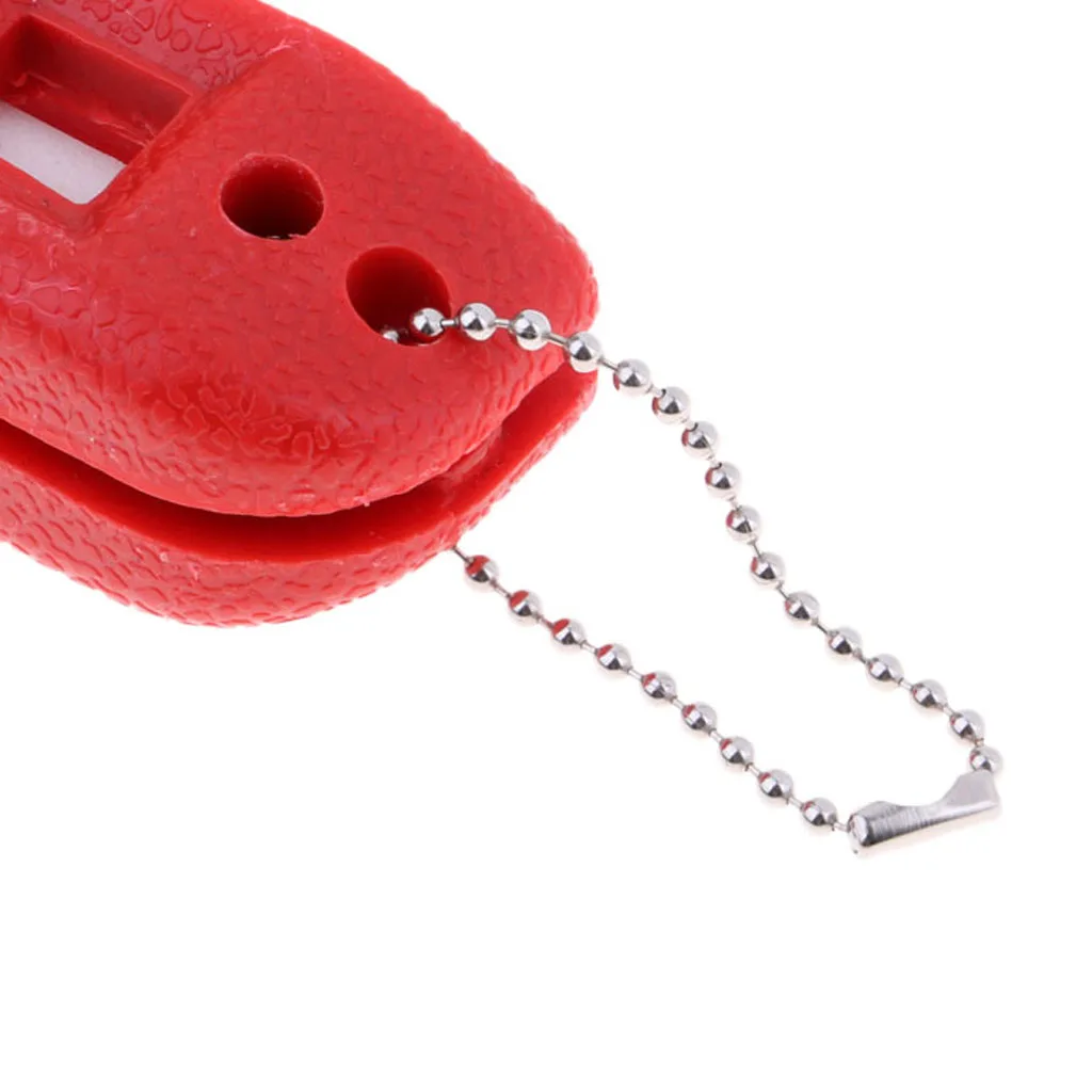 Sandstone Ice Hockey Shoe Sharpener Ice Skate Blade Hockey Sharpening Oilstone Sandstone with Hanging Line Storage Bag