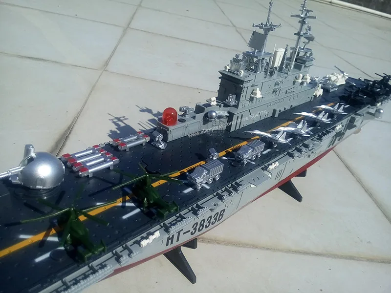74 см большой 2,4G rc лодка 1/350 Радио rc пульт дистанционного управления амфибия штурмовой Корабль игрушки для детей