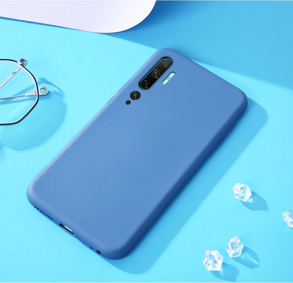 Жидкий силиконовый чехол для Xiaomi Mi Note 10 CC9 Pro Чехол бампер противоударный чехол для Xiaomi Mi CC9 Pro 5 г Примечание 10 Pro Чехол