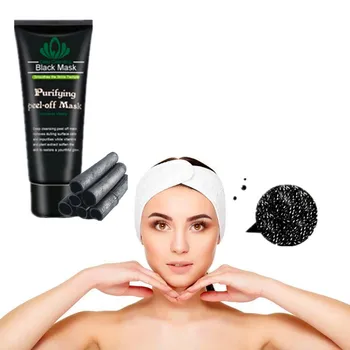 

Clean and remove dirty oil Moisturizing black masks. Adsorb acne dredge pores whitening and compact bamboo charcoal black masks