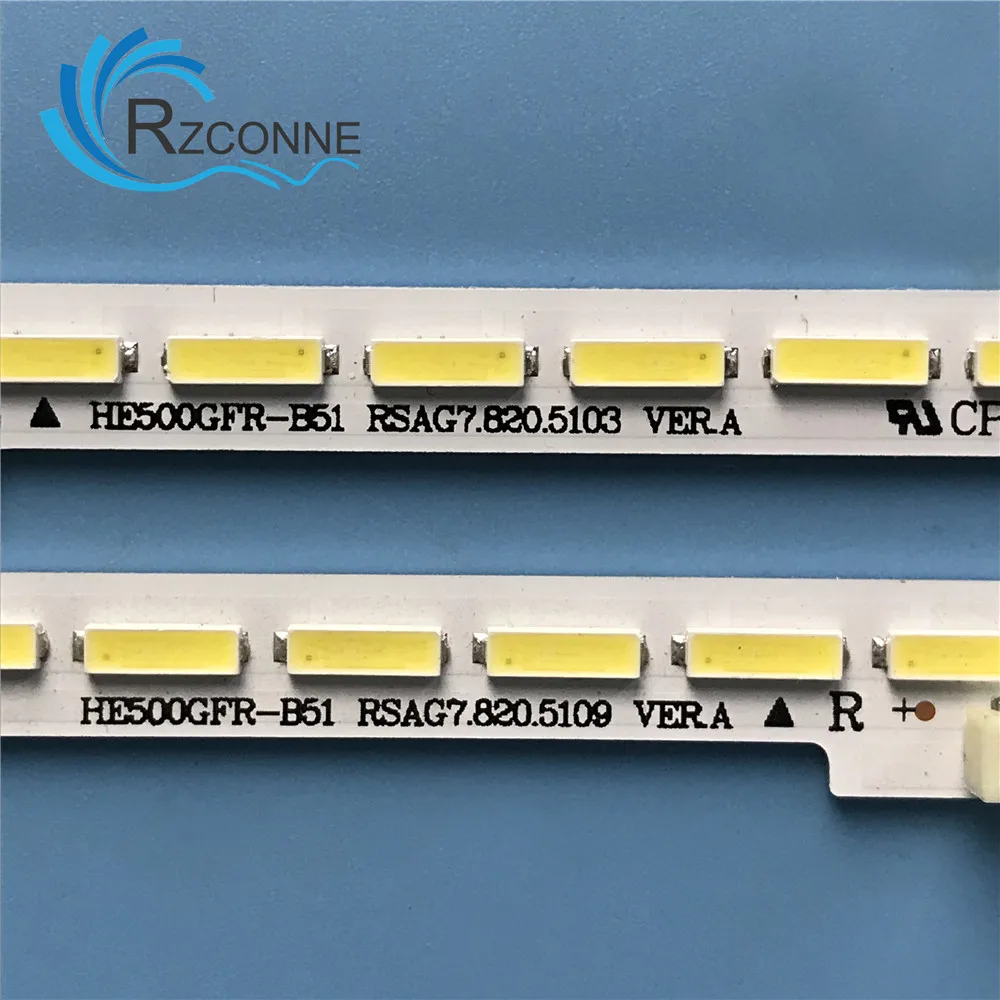 LED Ʈ Ʈ 65 LED Hisense 50 &TV  HE500GFR-B51 RSAG7.820.5103 5109 L R JT-1119452-A 50K610GW