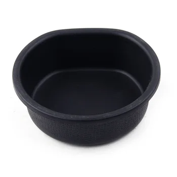 

DWCX Car Refit Ashtray Storage Coin Box Cup Plastic Black Fit For Benz Smart Fortwo 451 2008 2009 2010 2011 2012 2013 2014