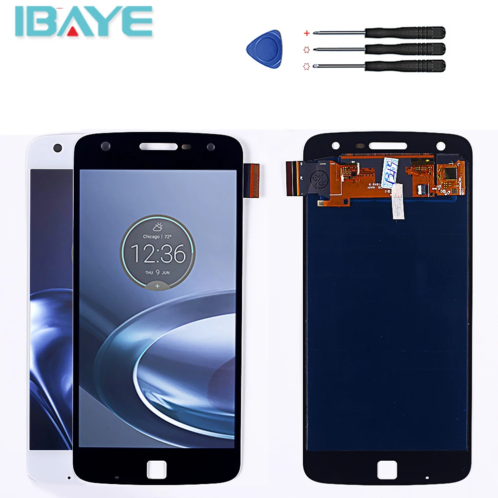 

100% tested For Motorola Moto Z Play LCD For XT1635 Display LCD Screen Touch Digitizer Assembly