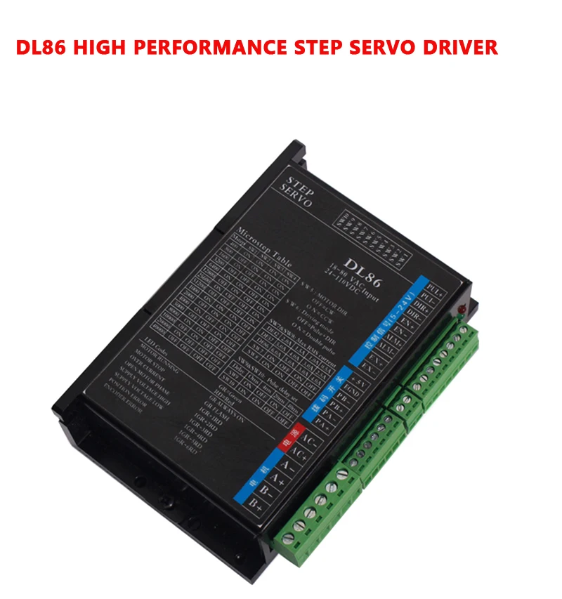 86 스테퍼 모터 드라이브 Nema 34 서보 모터, 86HSE8.5N + HBS86H/HBS86HD/DL86 폐쇄 루프 스텝 모터, 8.5NM 하이브리드 폐쇄 루프 2 상