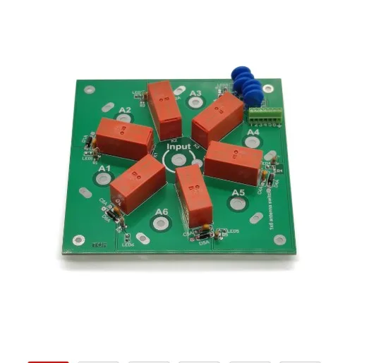 1 шт 6-way DIY Kit 6:1 коаксиальный выносная антенна переключатель так что-239 8 МГц ~ 60 |