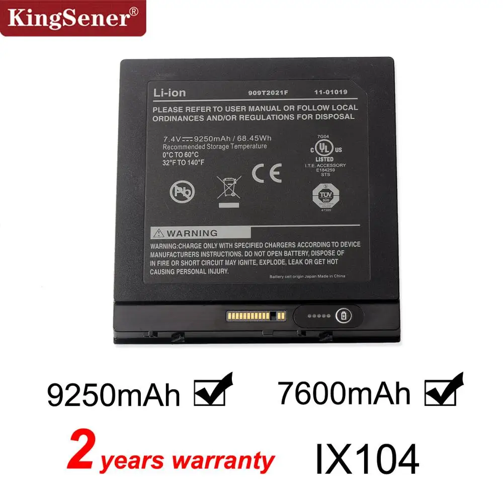

KingSener BTP-87W3 BTP-80W3 909T2021F Battery for Xplore XC6 iX104C3 iX104C4 iX104C5 iX104C2 Tablet PC Sereis 7.6V 9250mAh