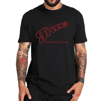 

100% Cotton Tshirt Freese's Department T Shirt The Ringer Movie Letter Print TShirt Crew Neck Breathable High Quality Tee Shirt
