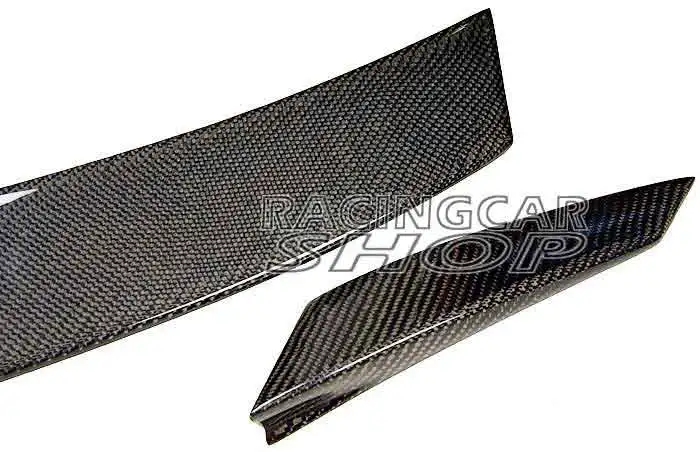 B TYPE Real CARBON FIBER 3PCS TRUNK BOOT SPOILER fit for MERCEDES BENZ W204 C-class 2007-2012