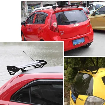

Car modified spoiler tail wing hatchback universal punch-free wing