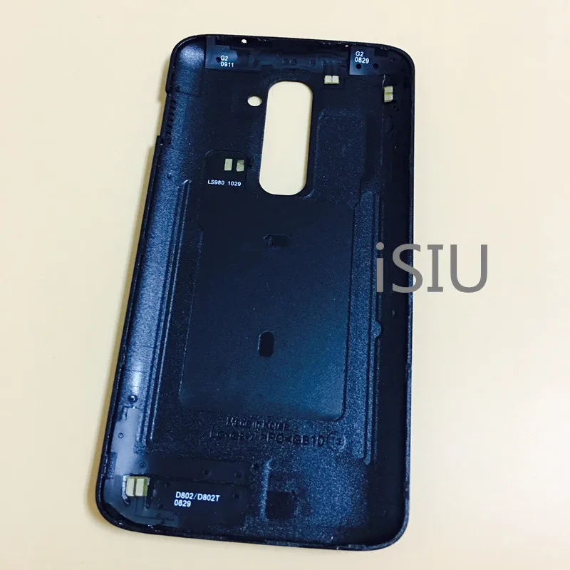 Батарея крышка для LG G2 D802 задняя G 2 D 802 двери Корпус задний Чехол + NFC антенна