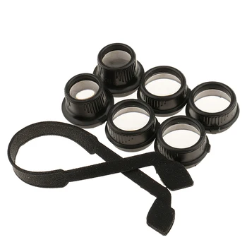 

LED Lamp Reading Light Jeweler Head Band Magnifier Magnifying Glass Loupe
