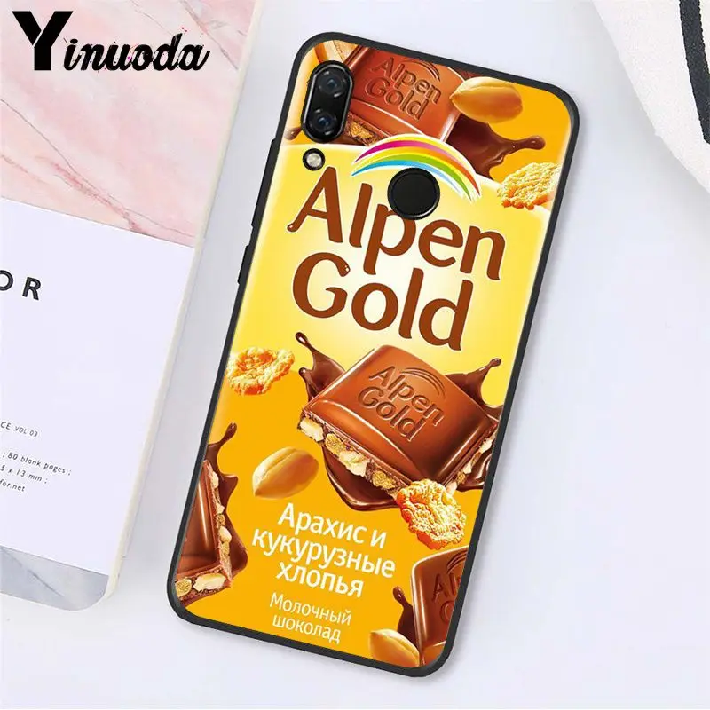 Yinuoda Wonka Bar Золотой Тикет Alpen Золотой шоколадный чехол для телефона для Xiaomi Redmi Note 7 5 4 Redmi 5plus 6A Note8 4X Note8Pro - Цвет: A9