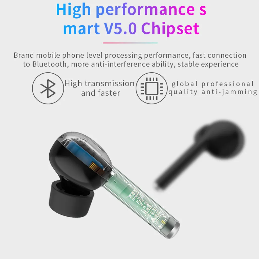Wireless bluetooth headset
