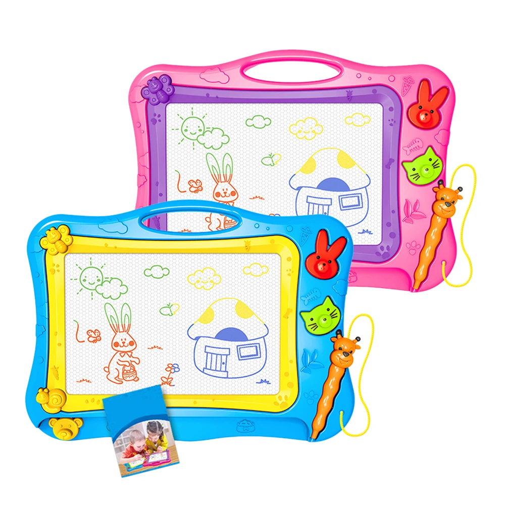 

Color Magnetic Drawing Board Large Writing Board Children Writing Rewritable Painting Graffiti Board Educational Toys