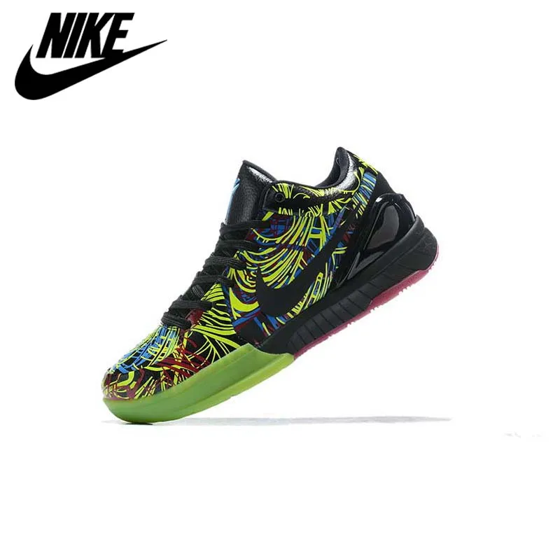 Оригинальные мужские баскетбольные кроссовки Nike Kobe 4 2020New дышащие и удобные |