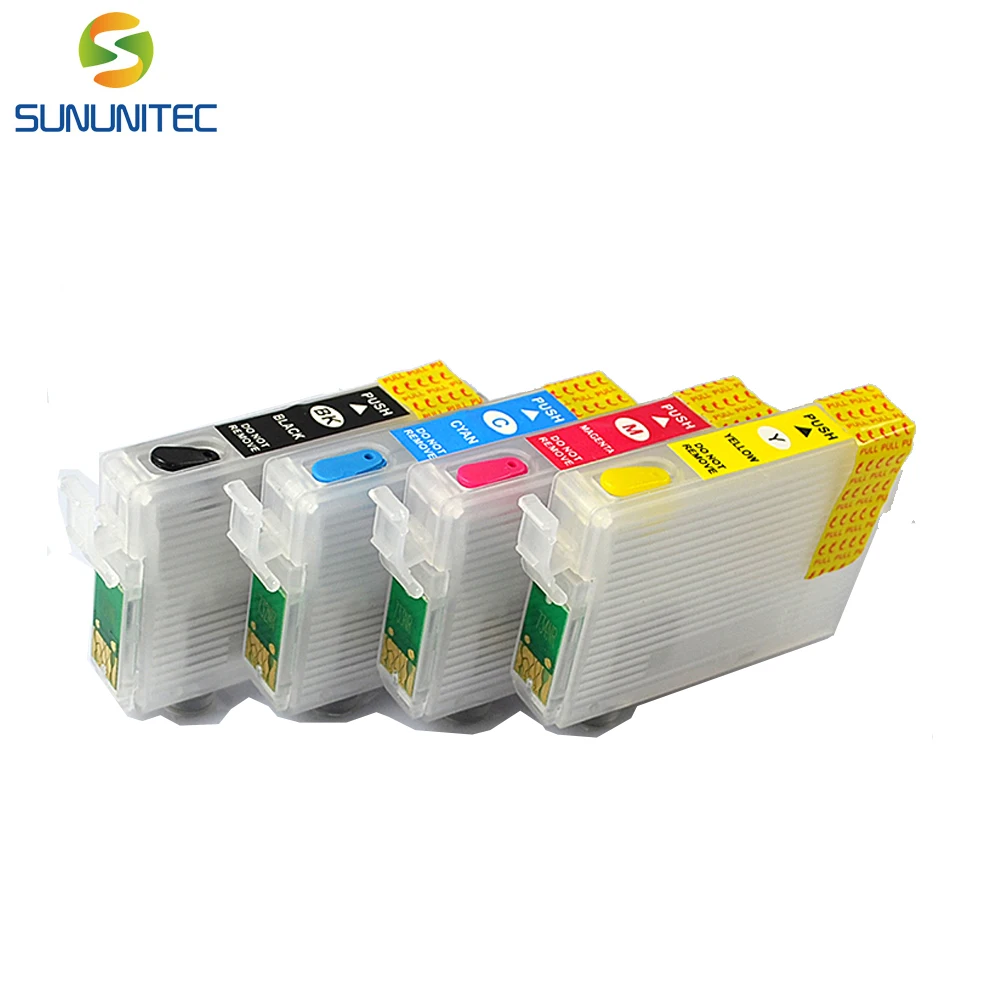 Картридж T1351 T1332 T1333 T1334 для принтера Epson T12 T22 T25 TX120 TX123 TX125 TX129 TX420W TX320F TX325F |