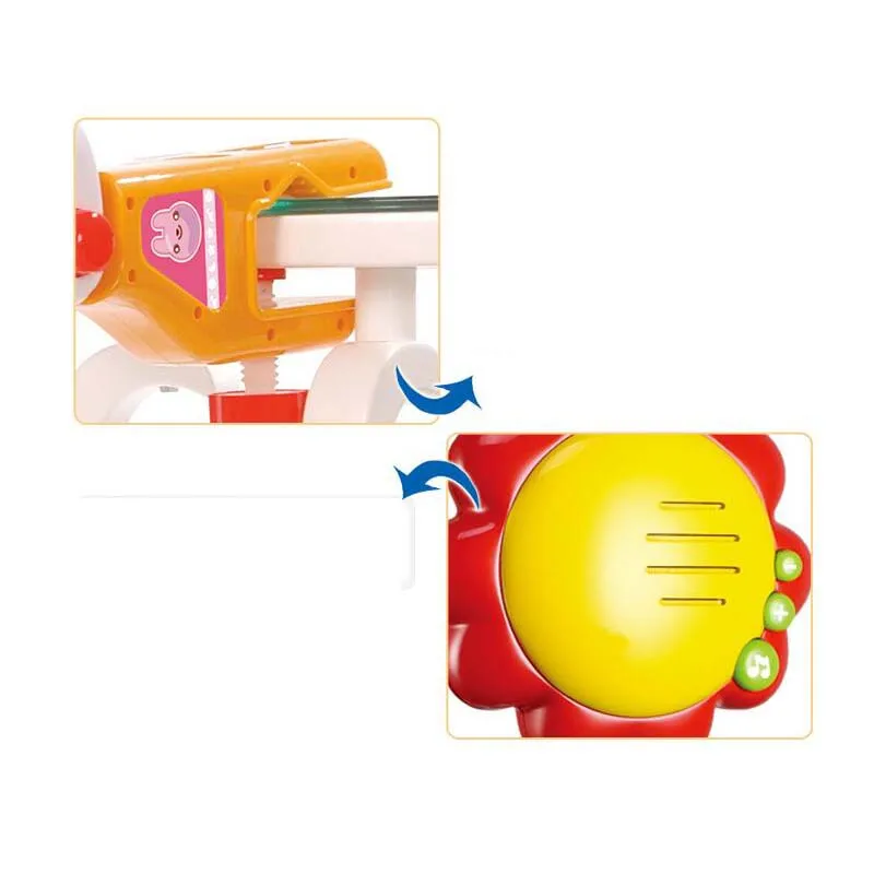 Для детей 0-3 лет, музыкальная кровать, колокольчик, вращающийся на 90 градусов, прикроватный звонок, погремушка, игрушка, комфорт в кровать, колокольчик, полюс, вращение на 360 градусов