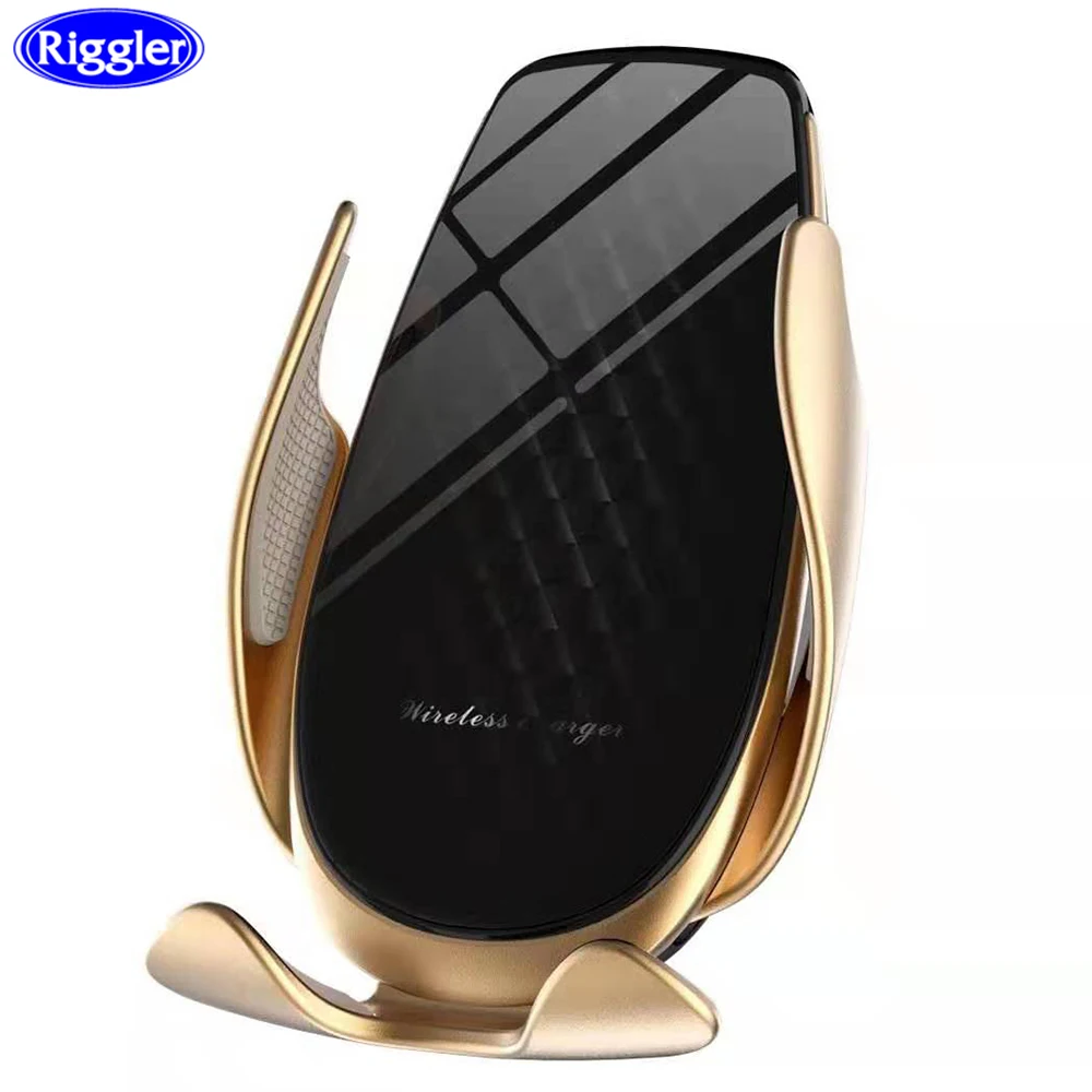 

Smart Sensor Wireless Phone Charger Car Fast Charge Holder for Iphone XR XS MAX X Samsung S10/S10+ S9