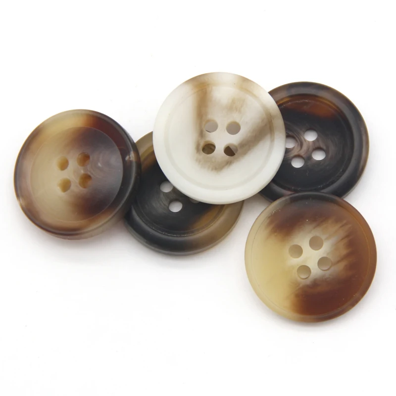 HENGC Resin Imitation Horn Large Decorative Coat Buttons For Clothing Sweater Suit Cardigan Big DIY Sewing Accessories Wholesale HENGC Resin Imitation Horn Large Decorative Coat Buttons For Clothing Sweater Suit Cardigan Big DIY Sewing Accessories Wholesale