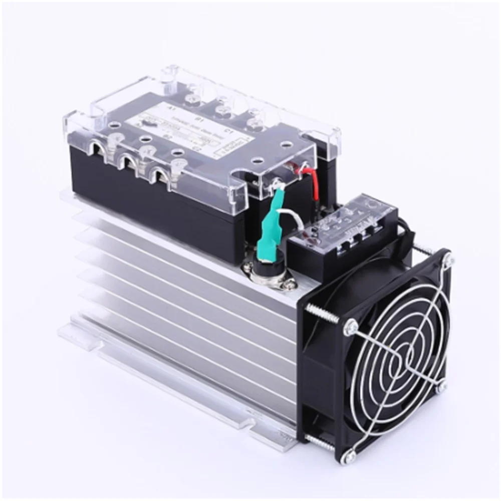 JGX-33100A Three Phase Solid State Relay AC480V 100A DC control AC SSR DC-AC With Fan and Radiator | Обустройство дома