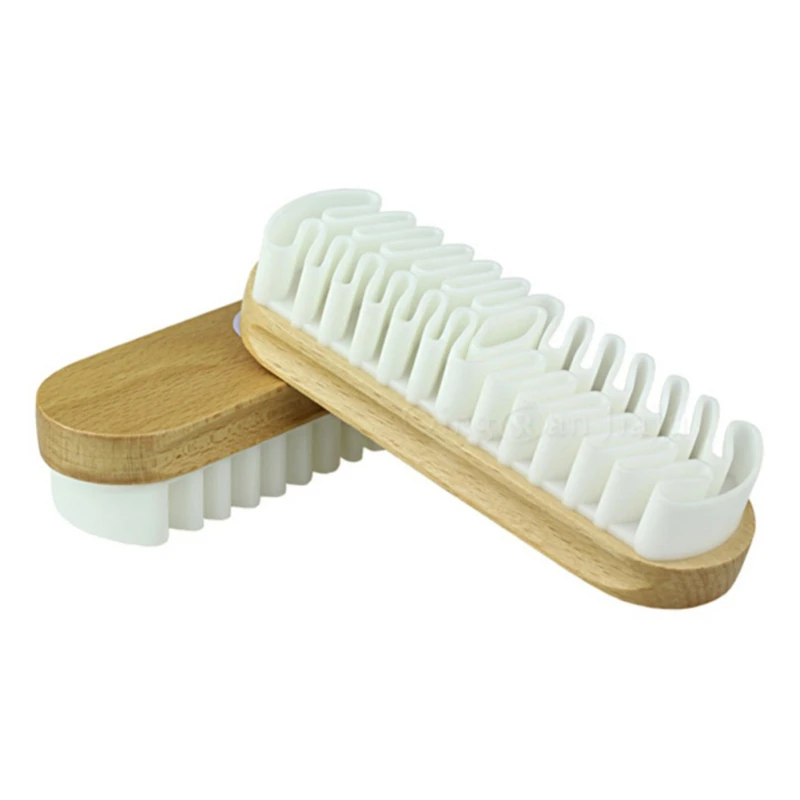 Натуральная резиновая щетка для замшевых сапог, мешков для чистки, белая резиновая, креповая щетка для обуви, бытовая, необходимая