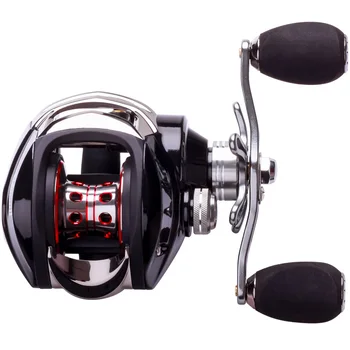 

Left/Right Hand Baitcasting Fishing Reel 6.3:1 Bait Casting Fishing Wheel With Magnetic Brake Carp Carretilha Pesca 8kg Max Drag