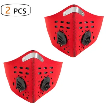

2PC Activated Carbon PM2.5 Outdoor Mouth face cover Unisex Facemask Protection Products healty Mouth Protection mondkapjes