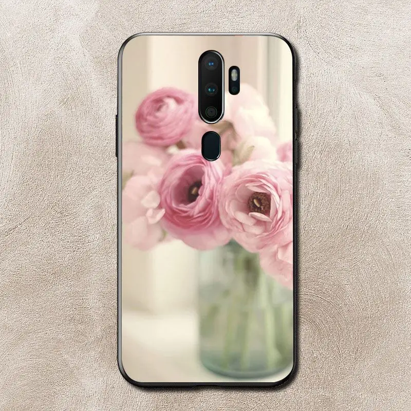 Elegant Pink Purple Peony On the Vase