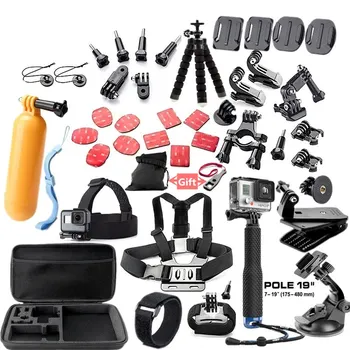

45 in 1 Camera Accessories Cam Tools for Outdoor Photography Cameras Protection Tool for Gopro Hero 5 4 3 2 1