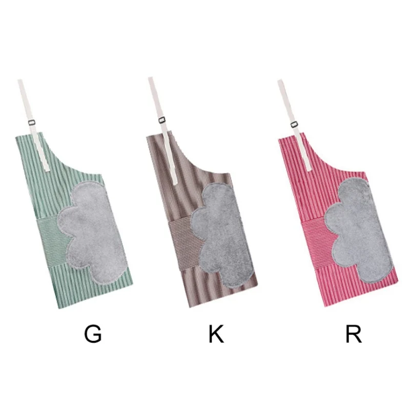 Kitchen Apron Cooking Waterproof Oil Proof Skirt Bibs With Pockets For Woman Men Chef Coffee Bar Home Cleaning Aprons