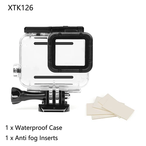 XTK126 SHOOT 45M водонепроницаемый чехол для GoPro Hero 7 6 5 Черная Спортивная камера для серфинга дайвинга аксессуар для Go Pro Hero 7 6 5 Экшн-камера - Цвет: XTK126