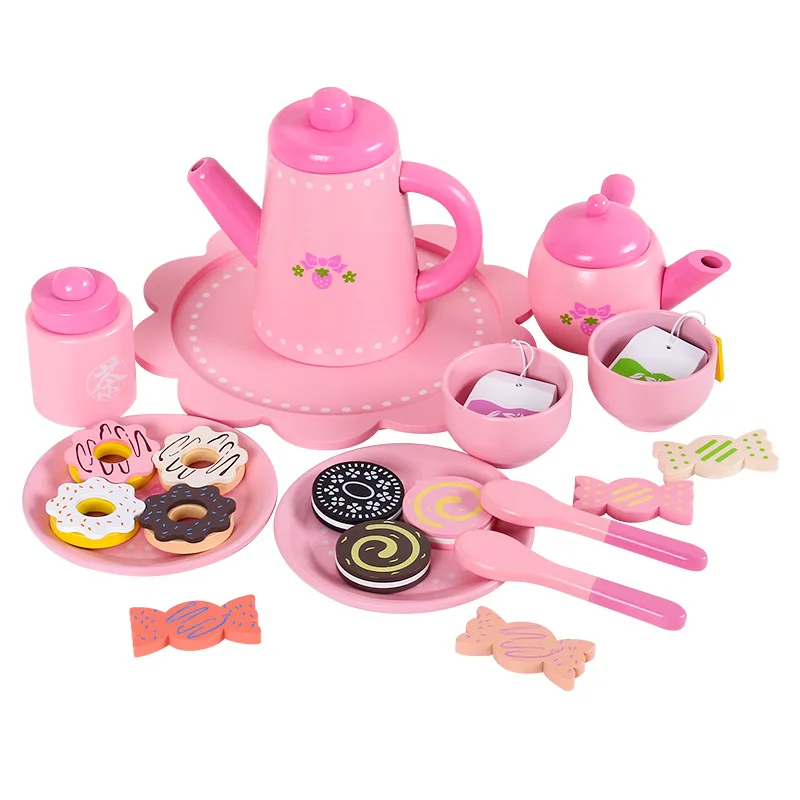 Girls Cosy Cottage Children's China Tea Set Toy 