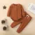 4 Colors Newborn Baby Knitted Warm 2Pcs Suit Toddler Girl Boy Long Sleeve Romper Tops Pants Fall Winter Homewear 10