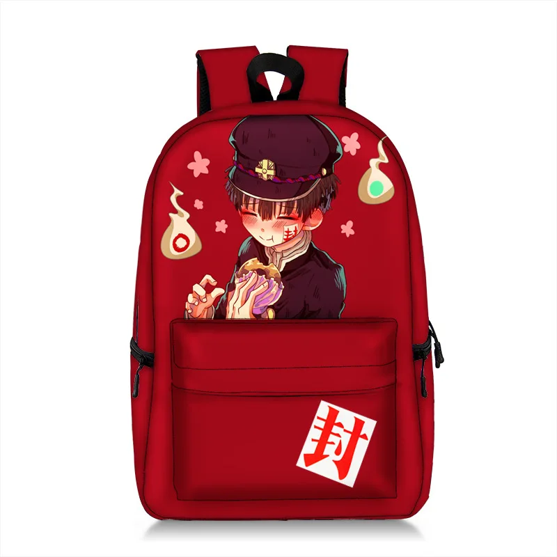 Аниме унитаз bound Jibaku Shounen Hanako Kun косплей рюкзак с мультяшным принтом школьная