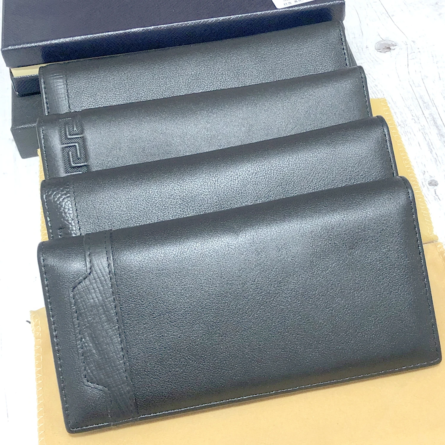 Luxury Men's Long Wallet MB Purses Genuine Leather  Designer Wallet  MHB09
