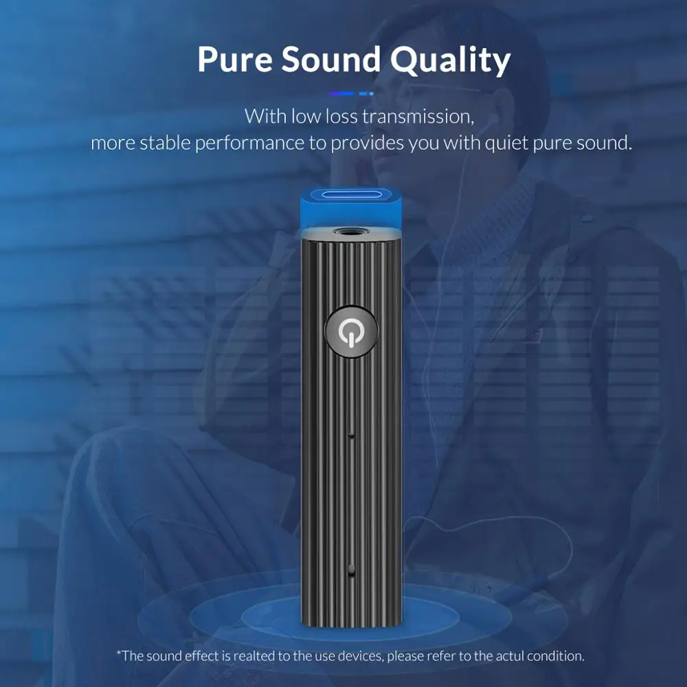 ORICO USB Bluetooth 5,0 EDR приемник 3,5 мм разъем Aux аудио адаптер Наушники динамик музыка беспроводной Bluetooth адаптер для автомобиля