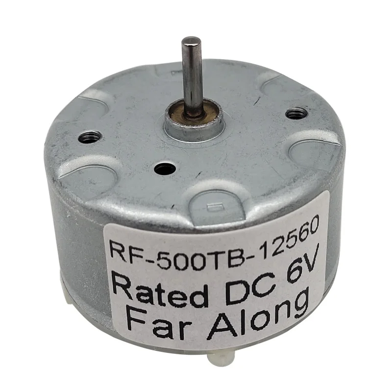 RF 500TB 12560 14415 18280 Электрический постоянный магнит микро 6V DC