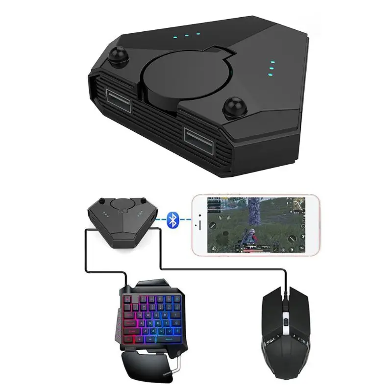Геймпад Pubg Мобильный Bluetooth игровой контроллер игровая клавиатура мышь конвертер