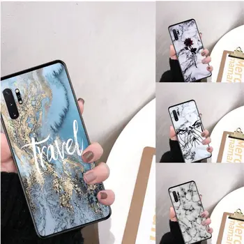 

gold marble collage Pattern TPU Soft Phone Case for Samsung Note 3 4 5 7 8 9 10 pro A7 2018 A10 A40 A50 A70 J7 2018