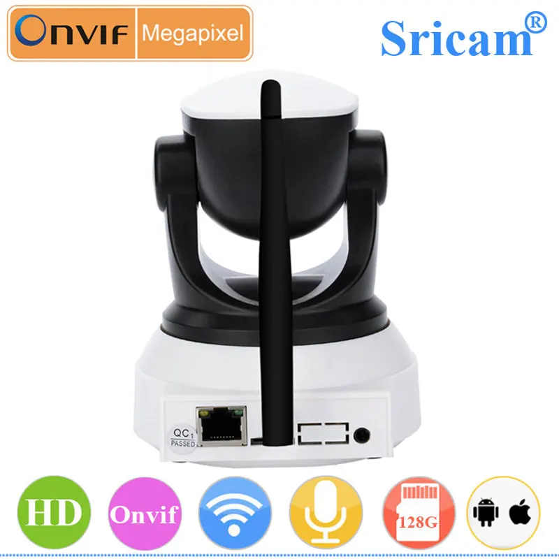 Sricam SP017 HD 2.0MP Wifi IP Camera 4X Zoom Mini Wireless Smart Home CCTV Camera Mobile Remote 360° View Indoor Baby Monitor