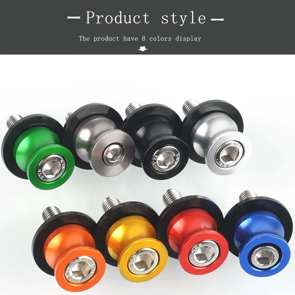  6MM Swingarm Spools ߸ MT-025 MT25 2010-2012 2013 2014 2015 2016 2017 2018 2019 2020 2021