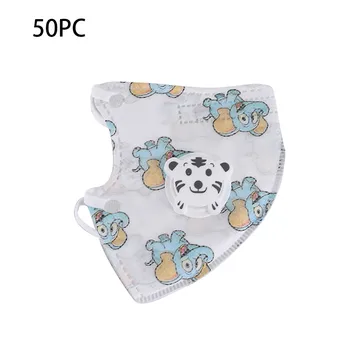 

In Stock!50PC Children's three-dimensional 3D Maske Mouth Face Masks PM2.5 Pollution Respirator Cover student breathable Masks
