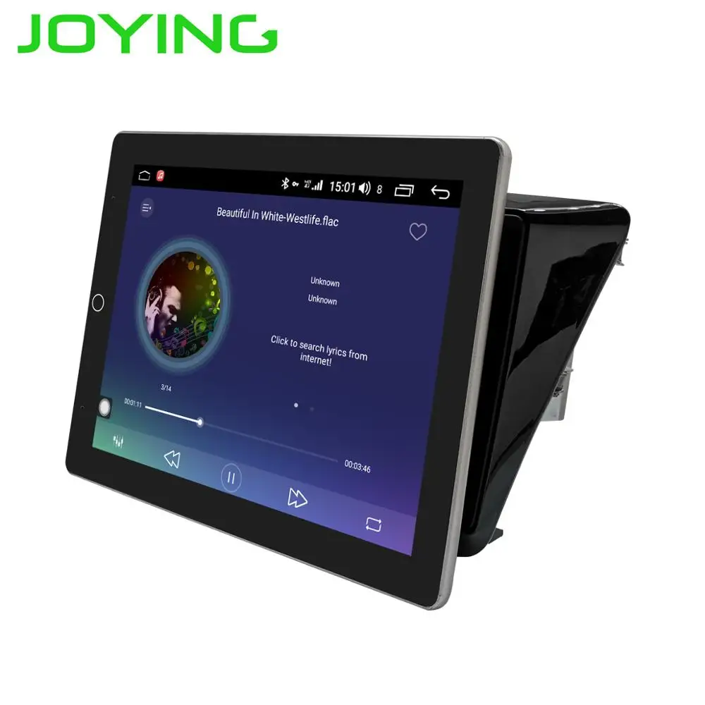 JOYING one din Автомобильный Радио плеер Android 8,1 головное устройство Встроенный 4G& DSP 9,7 дюймов ips 4 Гб ram& 64 Гб rom autradio для Kia K2 2012