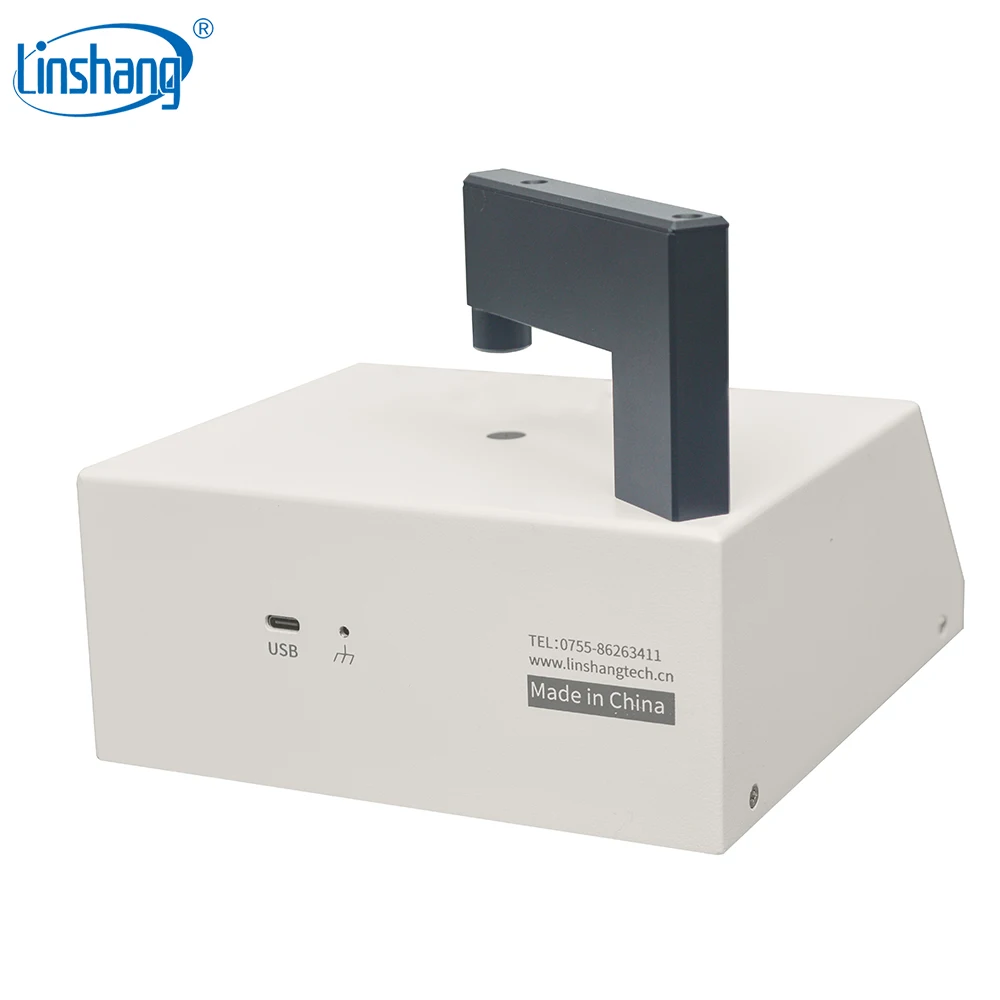 Linshang LS108A измеритель передачи стеклянных линз для мобильного экрана расположение