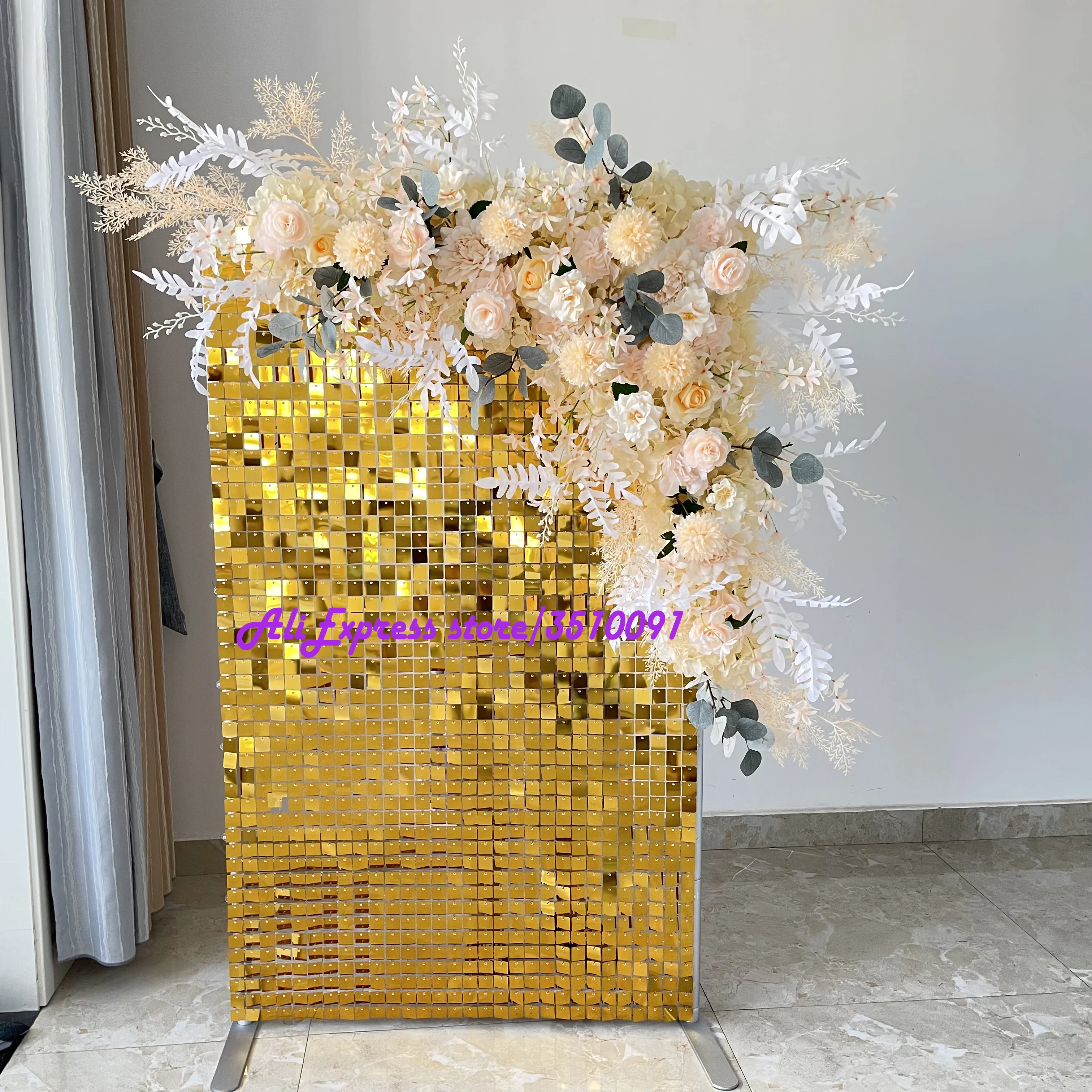 Foil Flower Backdrop 