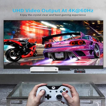 

4K HDR HDMI Switch 3 Ports HDMI 2.0 Switcher Selector with IR Wireless Remote, Supports UltraHD Dolby Vision(US Plug)