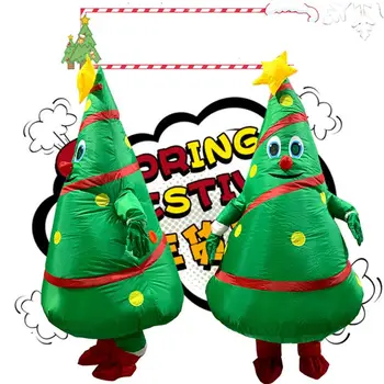 

Christmas Tree Inflatables Adult Carnival Cosplay Funny Party Clothing Props new